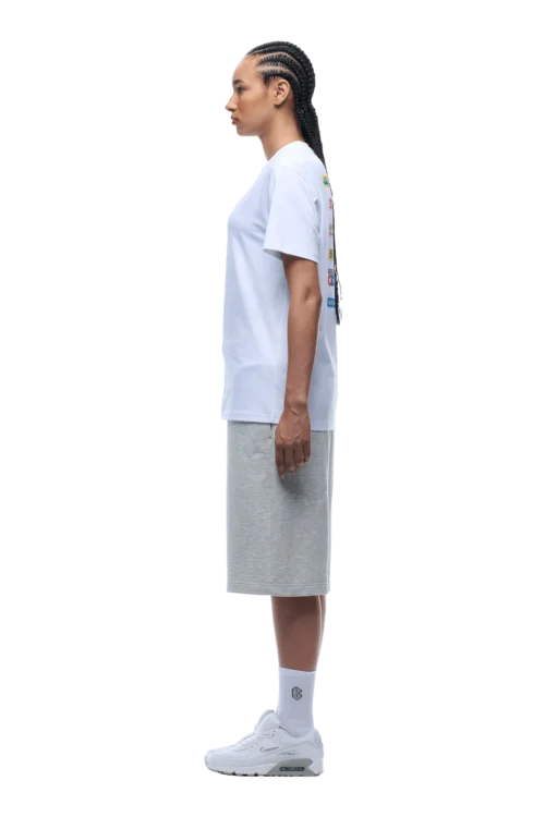 MULTI LOGO TEE WHITE(Multi Logo Tee White) -Simple Daily Wear Store 1337x2005 6PM 0034 2500610 6PM ECOM LOOK 35 1235 min