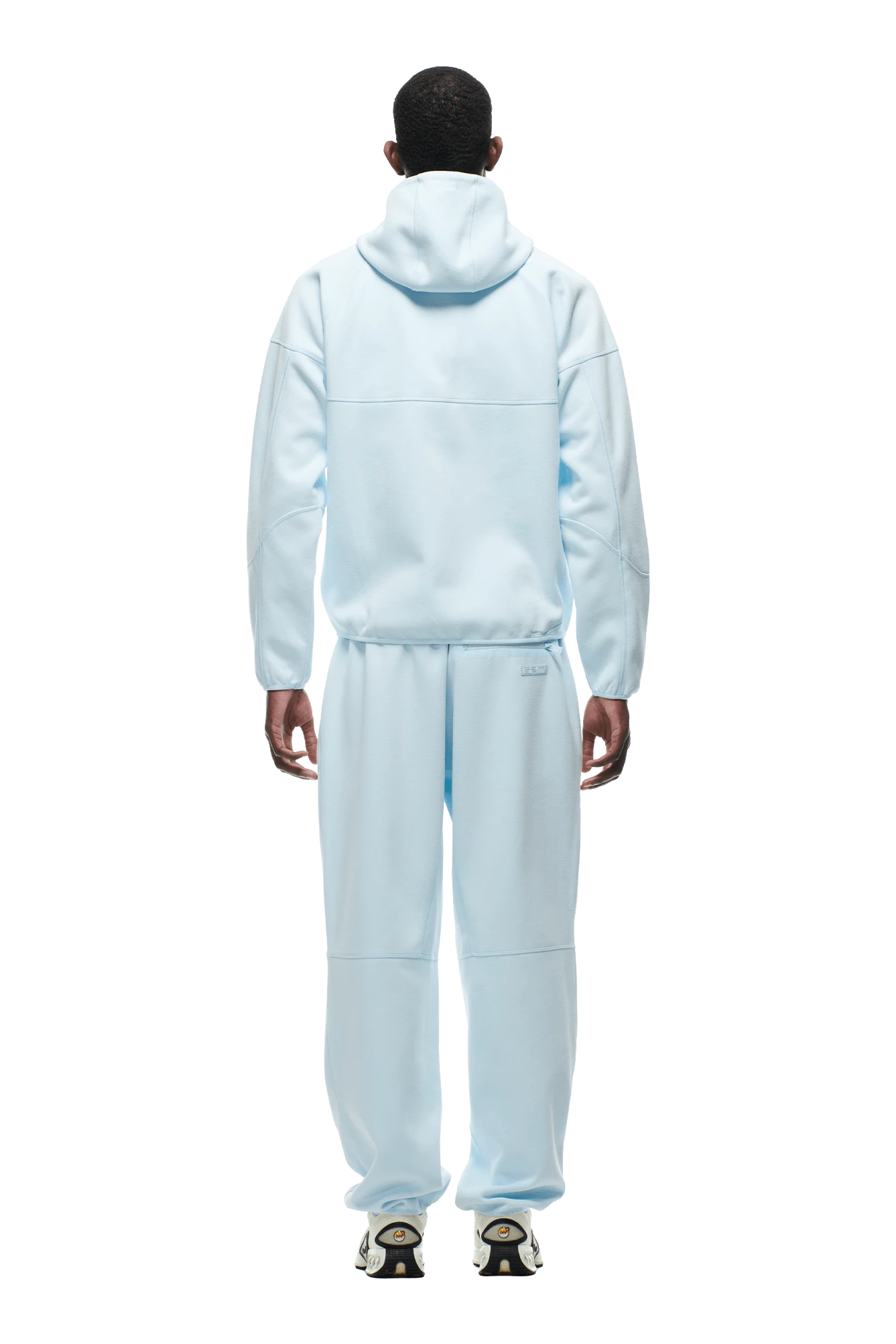 HOODED ROADMAN JACKET ICE BLUE(Hooded Roadman Jacket Ice Blue) 4 HOODED ROADMAN JACKET ICE BLUE(Hooded Roadman Jacket Ice Blue) - Image 4