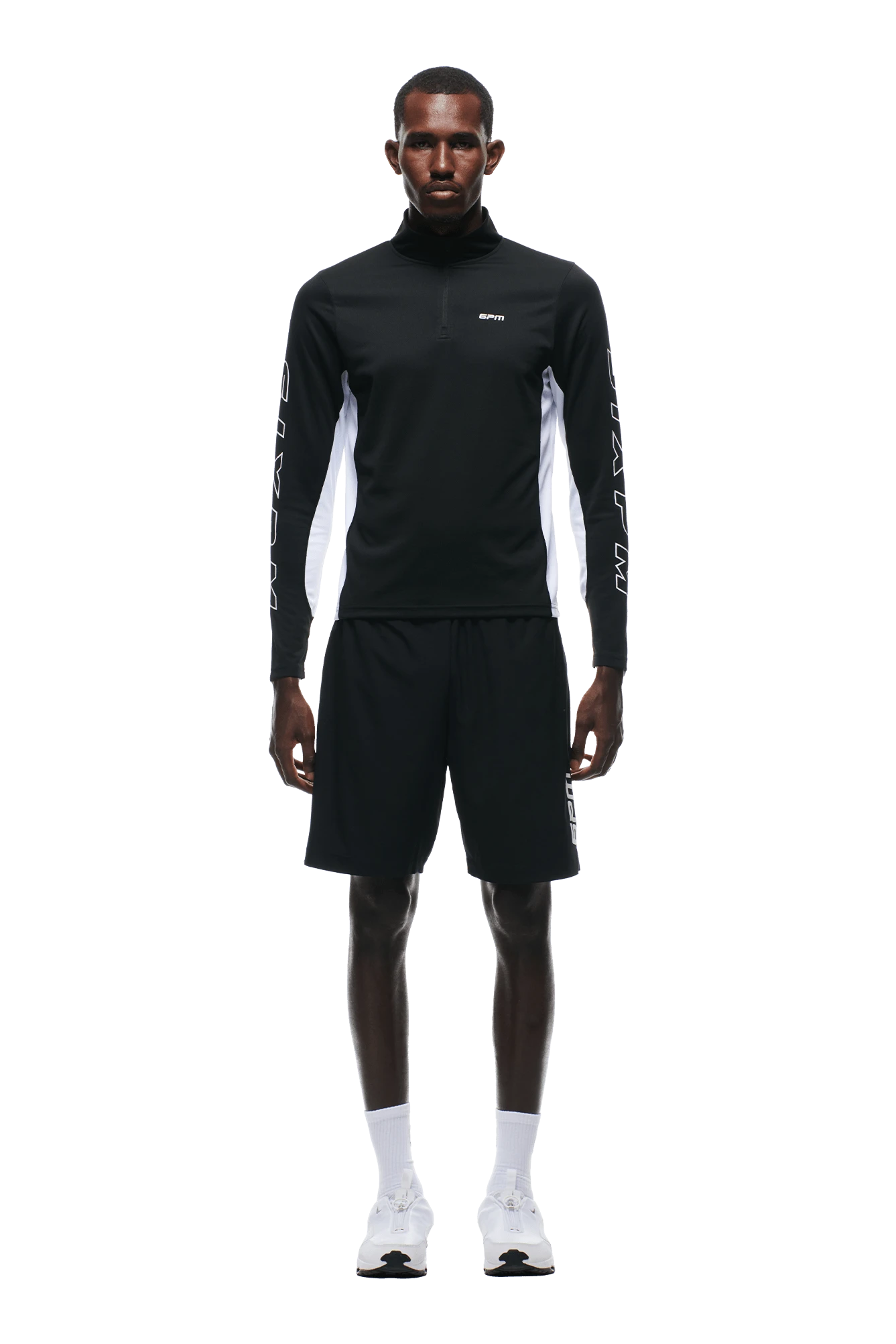 6PM SPORTS HALF-ZIP BLACK(6pm Sports Half Zip Black) 2 6PM SPORTS HALF-ZIP BLACK(6pm Sports Half Zip Black) - Image 2