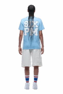 COLLEGE STAR TEE BLUE(College Star Tee Blue) -Simple Daily Wear Store 1337x2005 6PM 0108 2500610 6PM ECOM LOOK 21 0905