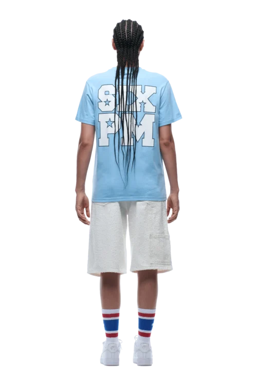 COLLEGE STAR TEE BLUE(College Star Tee Blue) -Simple Daily Wear Store 1337x2005 6PM 0108 2500610 6PM ECOM LOOK 21 0905