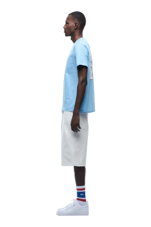 COLLEGE STAR TEE BLUE(College Star Tee Blue) -Simple Daily Wear Store 1337x2005 6PM 0112 2500610 6PM ECOM LOOK 21 0658