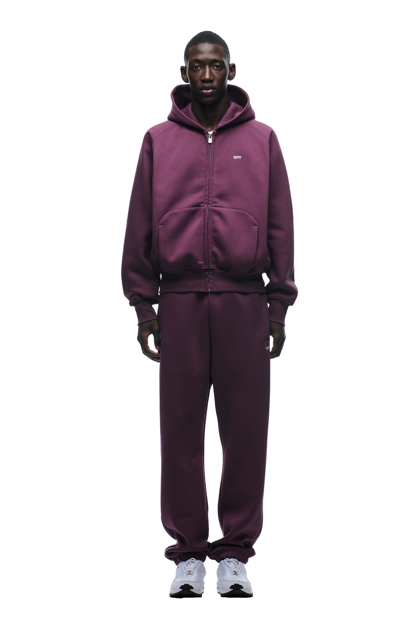 ZIP HOODIE PLUM(Zip Hoodie Plum) 2 ZIP HOODIE PLUM(Zip Hoodie Plum) - Image 2