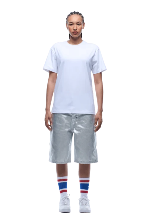 COLLEGE STAR TEE WHITE(College Star Tee White) -Simple Daily Wear Store 1337x2005 6PM 0122 2500610 6PM ECOM LOOK 19 1613
