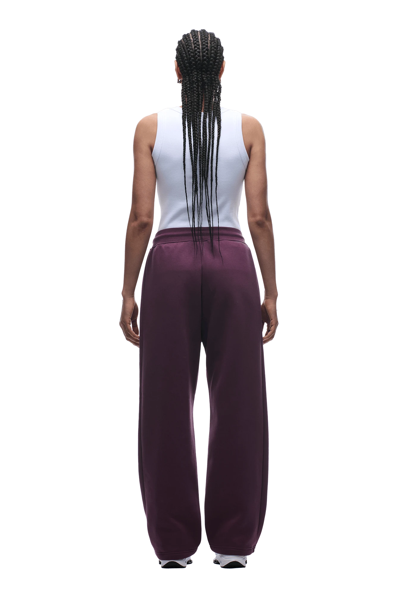 OPEN LEG JOGGER PLUM(Open Leg Jogger Plum) 7 OPEN LEG JOGGER PLUM(Open Leg Jogger Plum) - Image 7