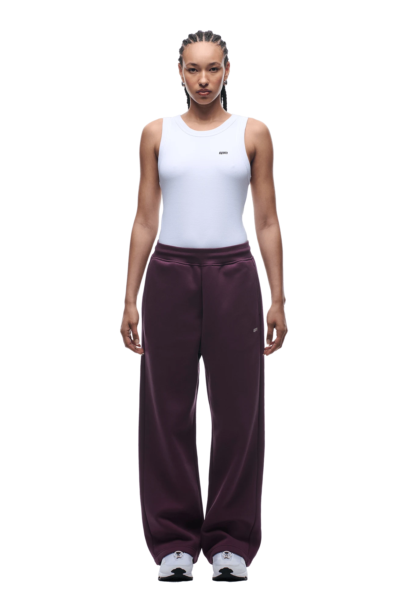 OPEN LEG JOGGER PLUM(Open Leg Jogger Plum) 5 OPEN LEG JOGGER PLUM(Open Leg Jogger Plum) - Image 5