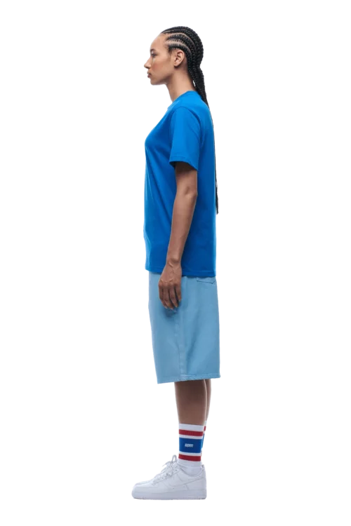 APPLE BOY TEE BLUE(Apple Boy Tee Blue) -Simple Daily Wear Store 1337x2005 6PM 0133 2500610 6PM ECOM LOOK 17 0995