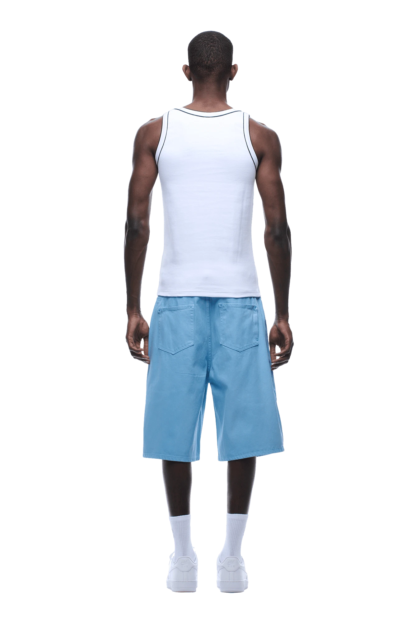 TANKTOP WHITE/NAVY(Tanktop White Navy) 4 TANKTOP WHITE/NAVY(Tanktop White Navy) - Image 4