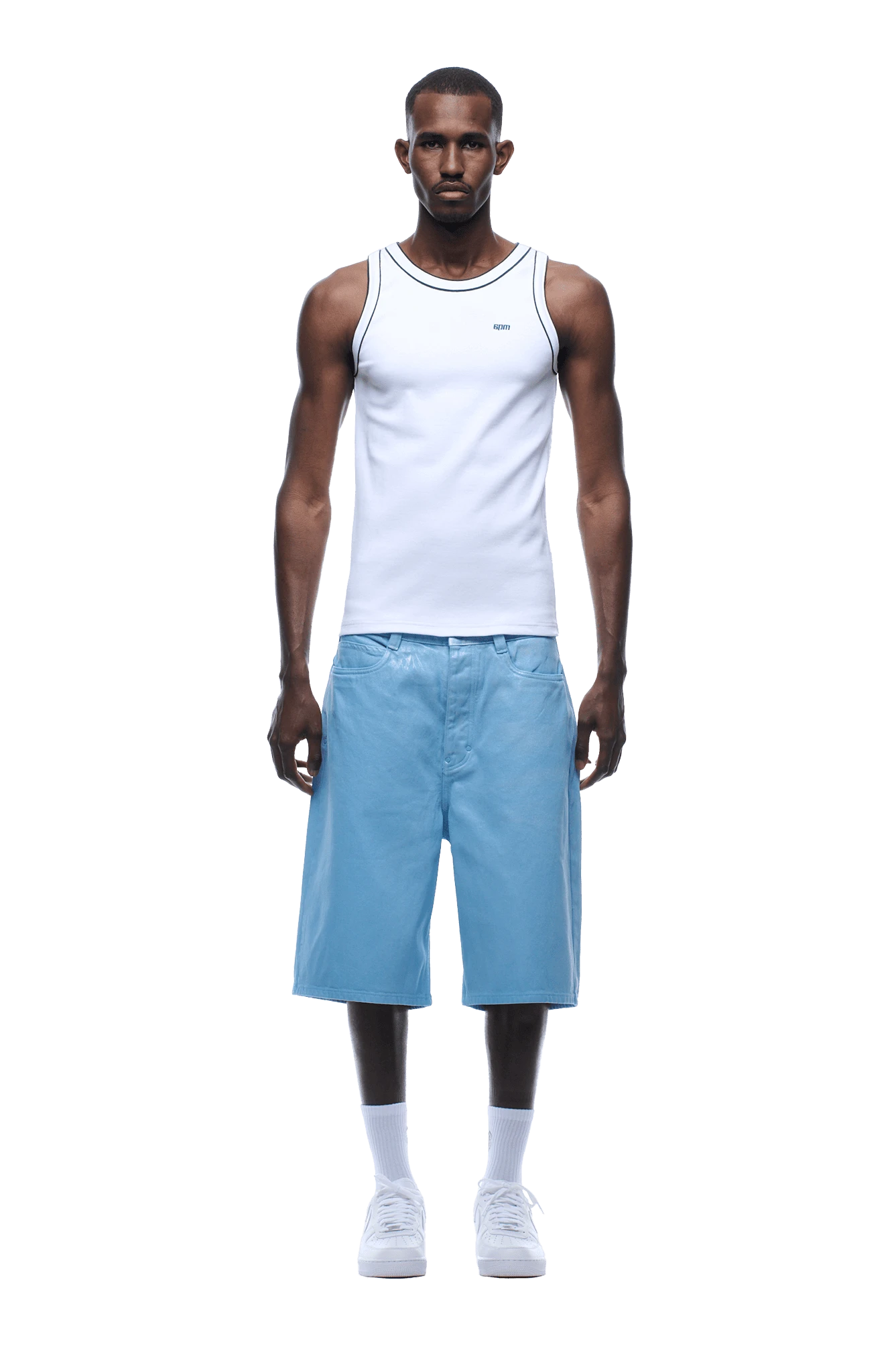 TANKTOP WHITE/NAVY(Tanktop White Navy) 2 TANKTOP WHITE/NAVY(Tanktop White Navy) - Image 2