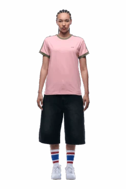 SLIM FIT RINGER TEE PINK(Slim Fit Ringer Tee Pink) 11 SLIM FIT RINGER TEE PINK(Slim Fit Ringer Tee Pink) -Simple Daily Wear Store 1337x2005 6PM 0149 2500610 6PM ECOM LOOK 14 0711