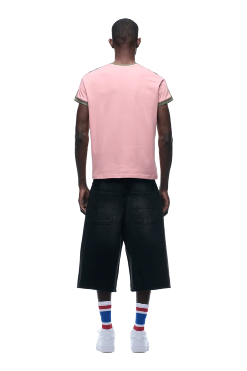 SLIM FIT RINGER TEE PINK(Slim Fit Ringer Tee Pink) 10 SLIM FIT RINGER TEE PINK(Slim Fit Ringer Tee Pink) -Simple Daily Wear Store 1337x2005 6PM 0150 2500610 6PM ECOM LOOK 14 0512
