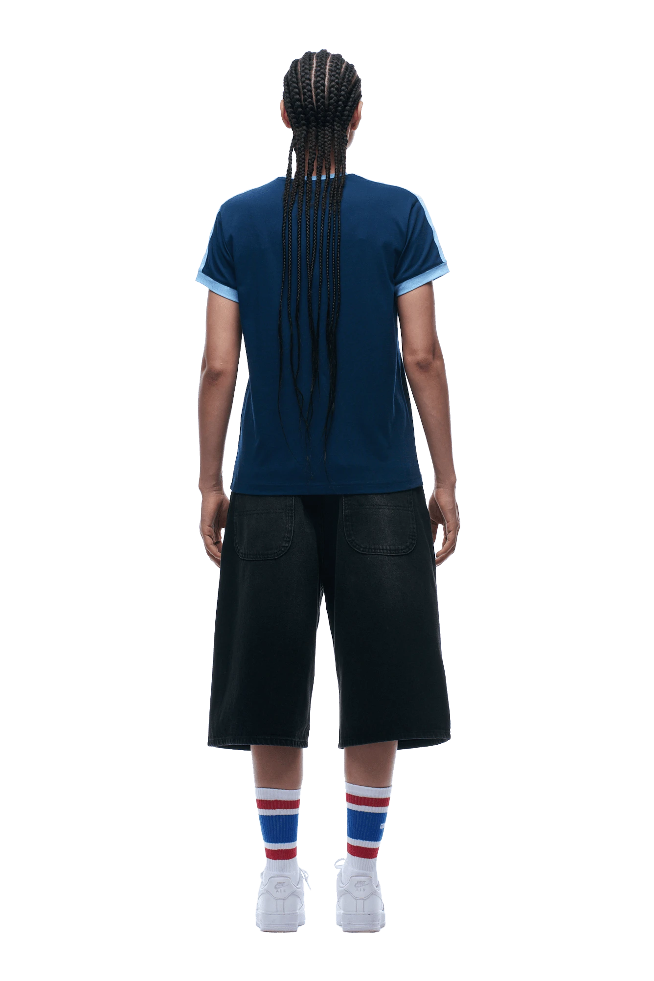 SLIM FIT RINGER TEE NAVY(Slim Fit Ringer Tee Navy) 7 SLIM FIT RINGER TEE NAVY(Slim Fit Ringer Tee Navy) - Image 7