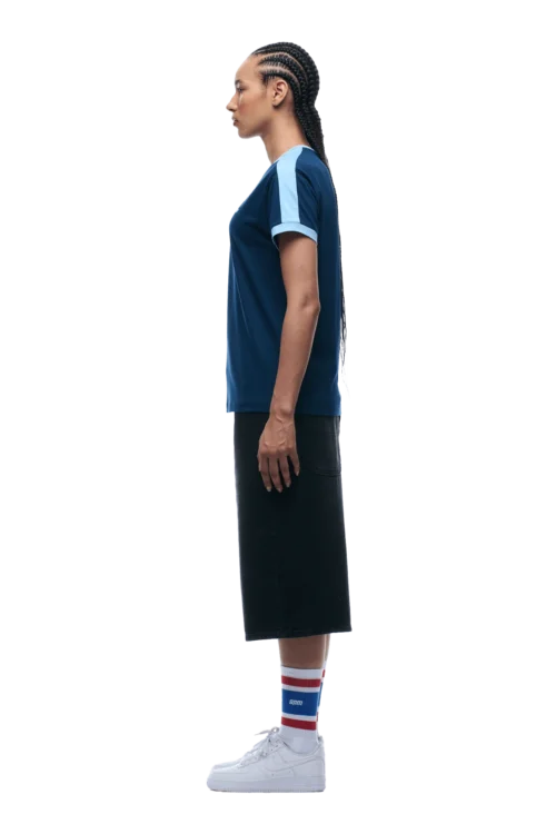 SLIM FIT RINGER TEE NAVY(Slim Fit Ringer Tee Navy) 12 SLIM FIT RINGER TEE NAVY(Slim Fit Ringer Tee Navy) -Simple Daily Wear Store 1337x2005 6PM 0154 2500610 6PM ECOM LOOK 13 0676