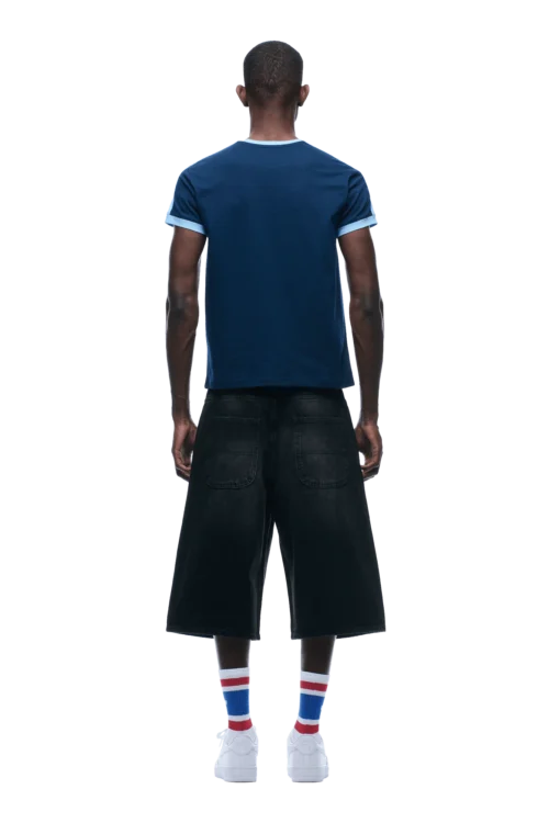 SLIM FIT RINGER TEE NAVY(Slim Fit Ringer Tee Navy) 10 SLIM FIT RINGER TEE NAVY(Slim Fit Ringer Tee Navy) -Simple Daily Wear Store 1337x2005 6PM 0156 2500610 6PM ECOM LOOK 13 0486