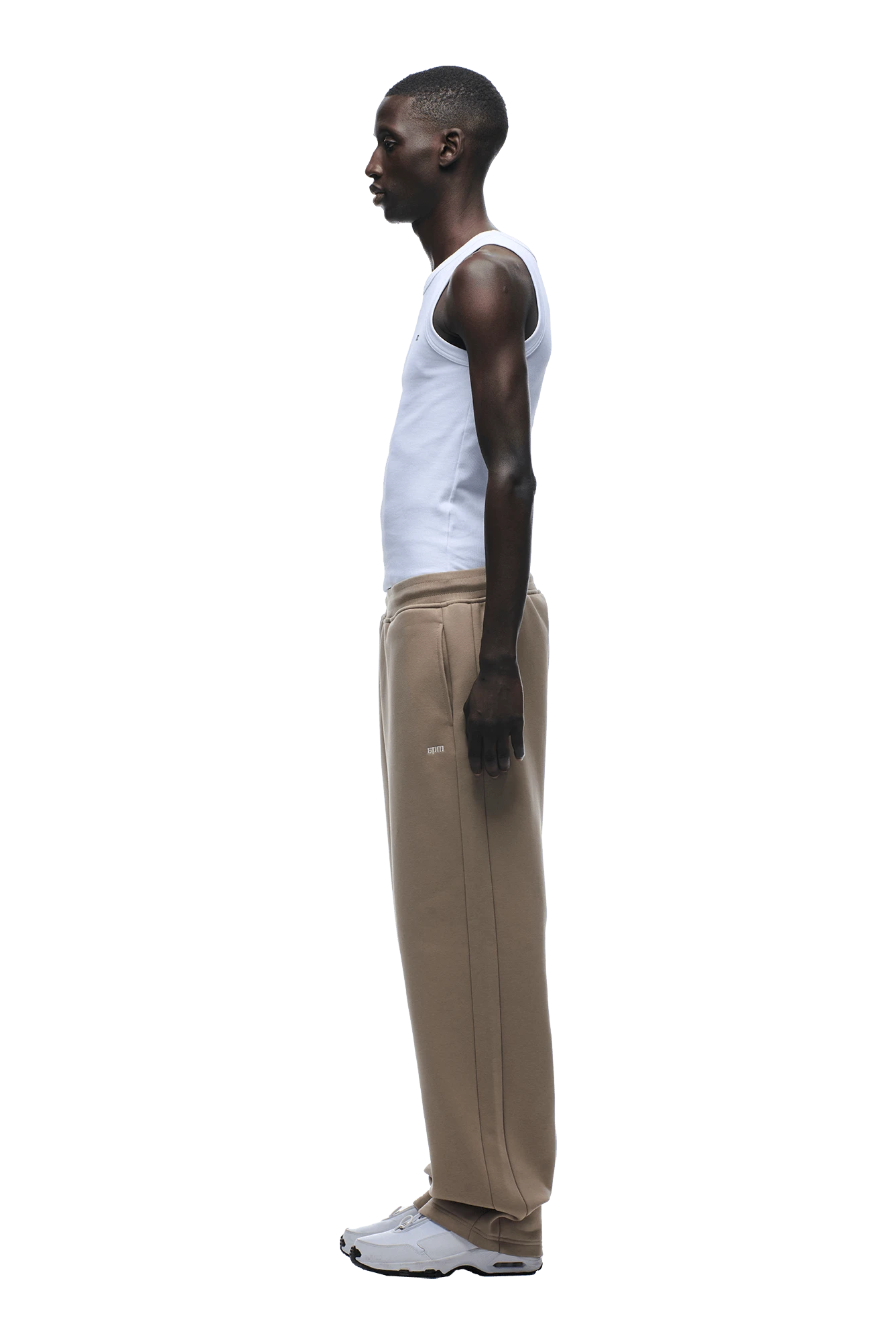 OPEN LEG JOGGER MOCCA CREAM(Open Leg Jogger Mocca Cream) 3 OPEN LEG JOGGER MOCCA CREAM(Open Leg Jogger Mocca Cream) - Image 3