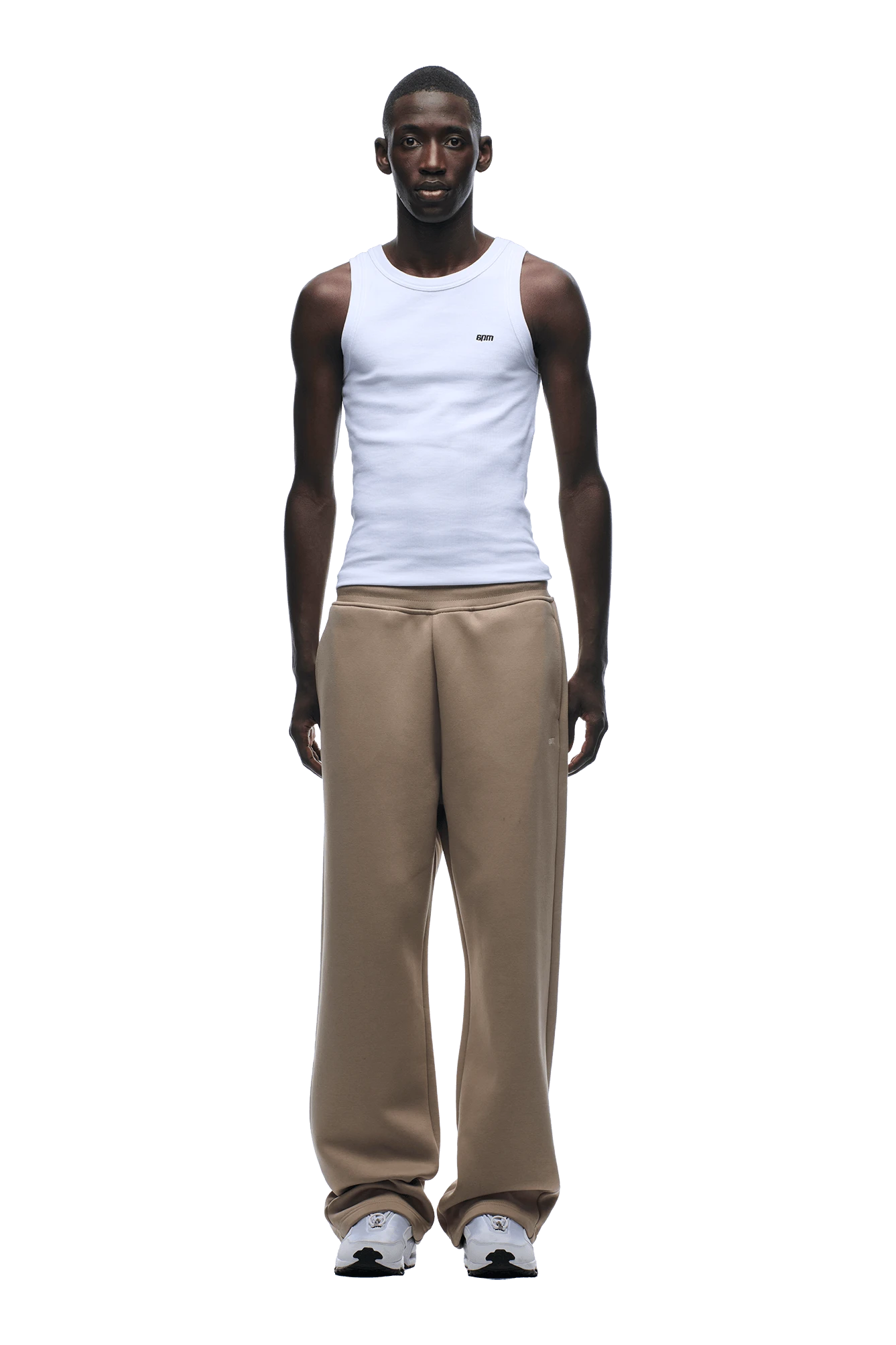 OPEN LEG JOGGER MOCCA CREAM(Open Leg Jogger Mocca Cream) 2 OPEN LEG JOGGER MOCCA CREAM(Open Leg Jogger Mocca Cream) - Image 2