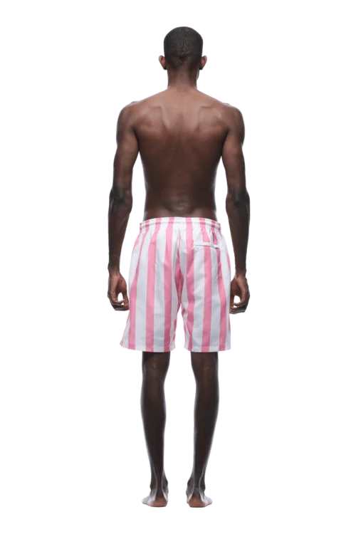 STRIPED SWIM SHORTS WHITE/PINK(Striped Swim Shorts White Pink) 7 STRIPED SWIM SHORTS WHITE/PINK(Striped Swim Shorts White Pink) -Simple Daily Wear Store 1337x2005 6PM 0210 2500610 6PM ECOM LOOK 3 0119