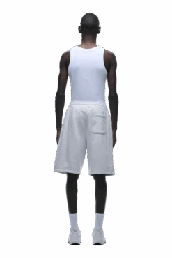 6PM+ SHORTS LIGHT GREY(6pm Shorts Light Grey Melange) -Simple Daily Wear Store 1337x2005 6PM 0246 250519 6PM ECOM LOOK 10 0732