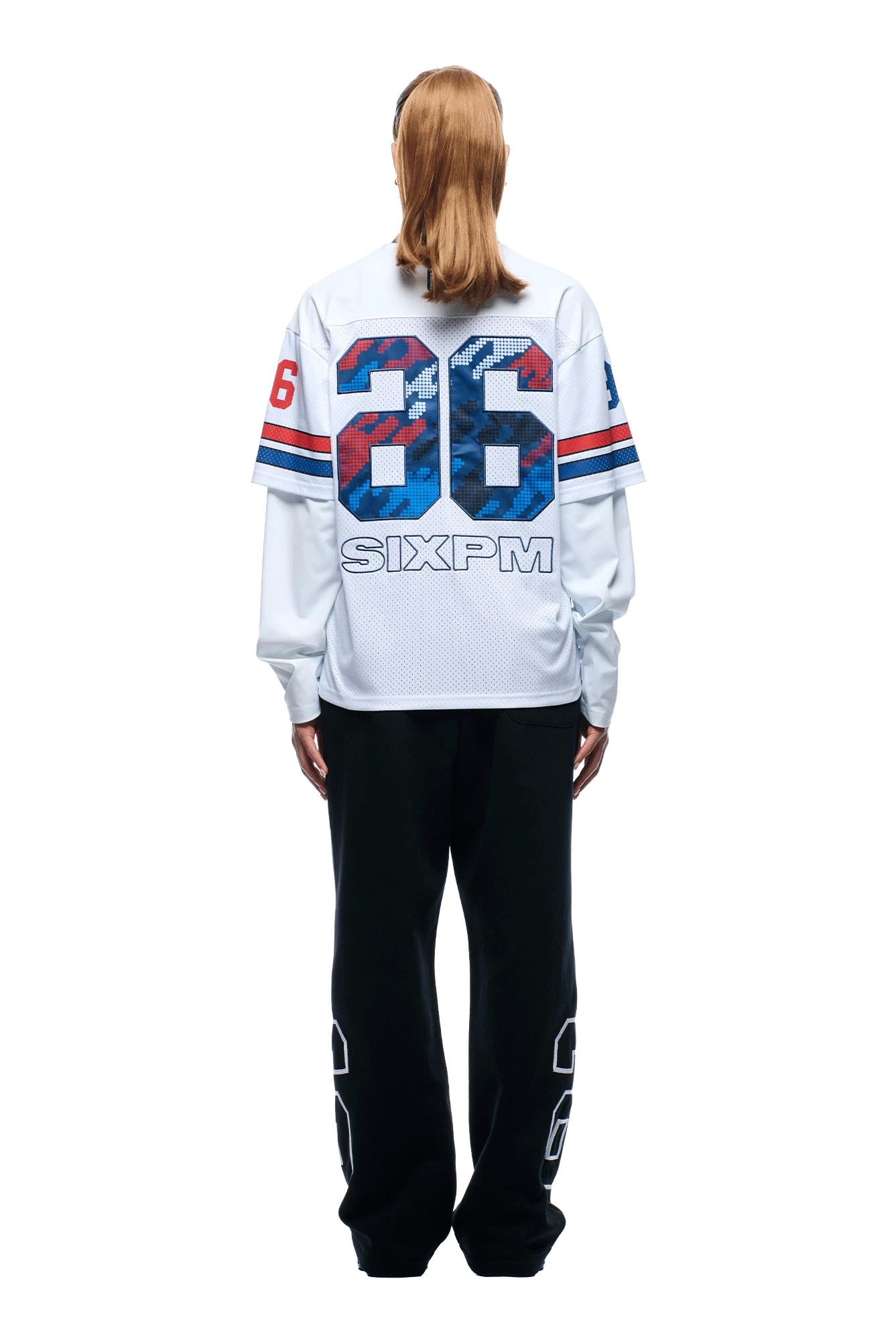 NFL LAYERED MESH LONGSLEEVE WHITE(Nfl Double Longsleeve White) 7 NFL LAYERED MESH LONGSLEEVE WHITE(Nfl Double Longsleeve White) - Image 7