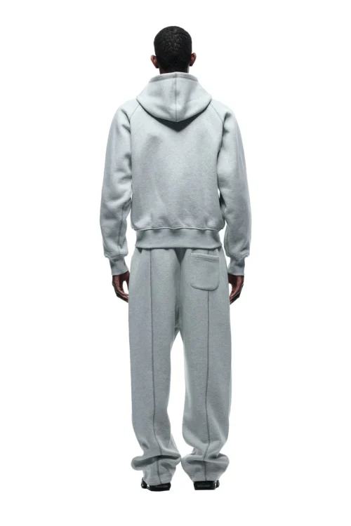 COVERLOCK ZIP-HOODIE(Zip Hoodie With Coverlock Stitching Grey) 8 COVERLOCK ZIP-HOODIE(Zip Hoodie With Coverlock Stitching Grey) -Simple Daily Wear Store 1337x2005 0020 141124 6PM BF24 LOOK 04 0192