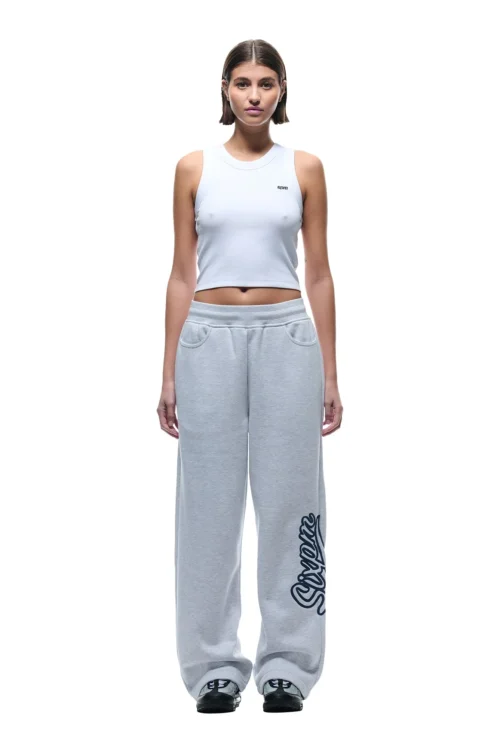 WAVE LOGO OPEN LEG LIGHT GREY(Open Leg Jogger With Wave Logo Light Grey) 9 WAVE LOGO OPEN LEG LIGHT GREY(Open Leg Jogger With Wave Logo Light Grey) -Simple Daily Wear Store 1337x2005 0066 141124 6PM BF24 LOOK 12 0457