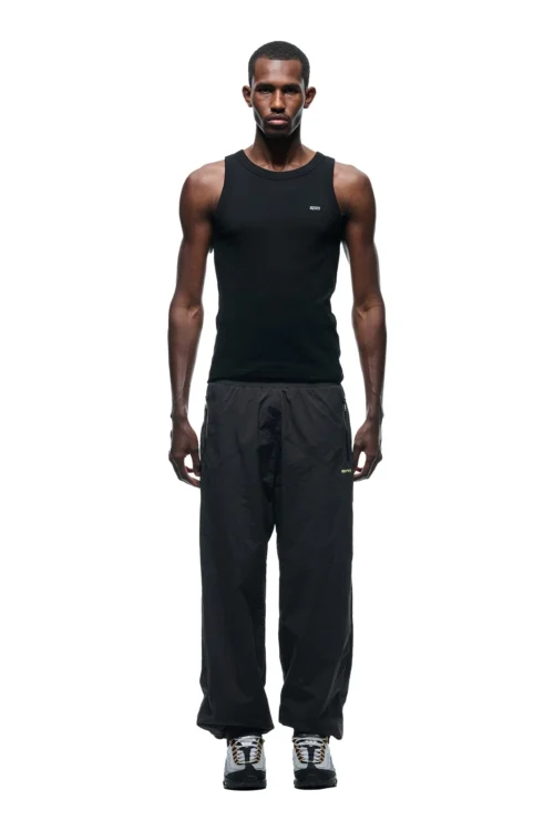 CRINKLE TRACK PANTS IRON GREY(Crinkle Track Pants Iron Grey)