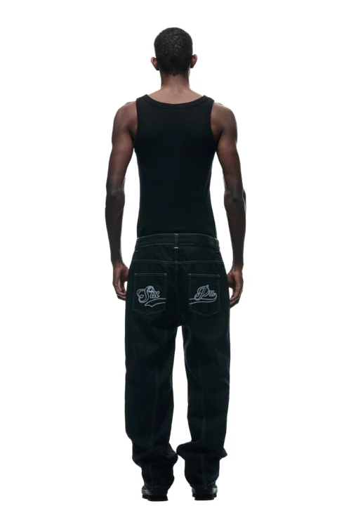 CENTER SEAM DENIM BLACK RAW(Regular Denim Seams Black Raw Denim) 8 CENTER SEAM DENIM BLACK RAW(Regular Denim Seams Black Raw Denim) -Simple Daily Wear Store 1337x2005 0122 141124 6PM BF24 LOOK 21 1028