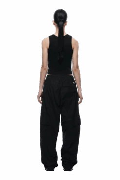NYLON CARGO PANTS BLACK(Nylon Cargo Pants Black) 11 NYLON CARGO PANTS BLACK(Nylon Cargo Pants Black) -Simple Daily Wear Store 2005x1337 0036 240425 6PM ECOM LOOK 11 0778 min
