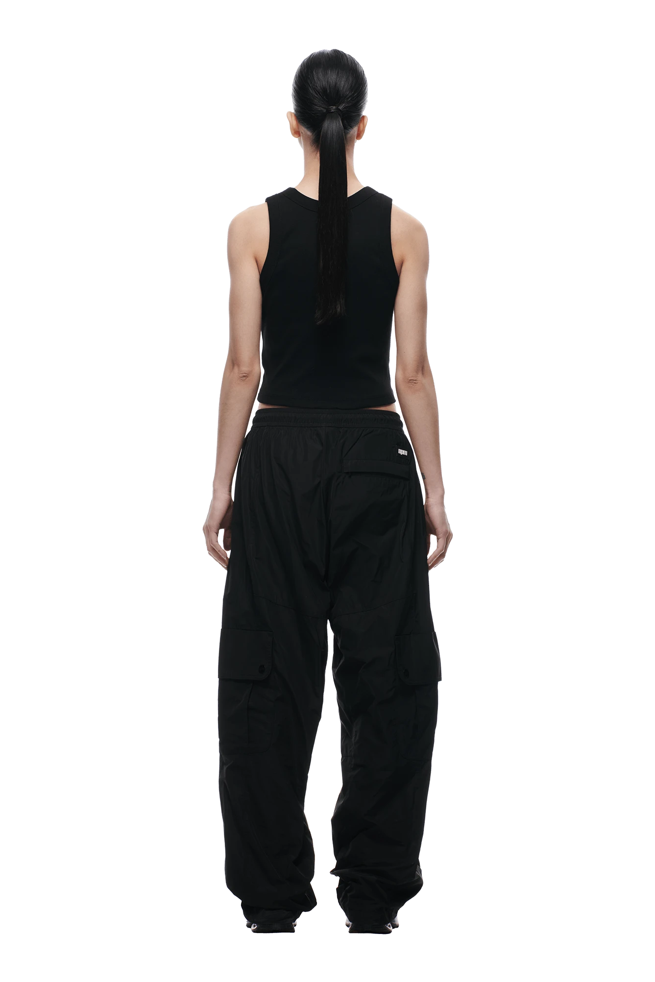 NYLON CARGO PANTS BLACK(Nylon Cargo Pants Black) 6 NYLON CARGO PANTS BLACK(Nylon Cargo Pants Black) - Image 6