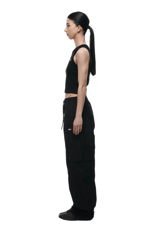 NYLON CARGO PANTS BLACK(Nylon Cargo Pants Black) -Simple Daily Wear Store 2005x1337 0037 240425 6PM ECOM LOOK 11 0766 min