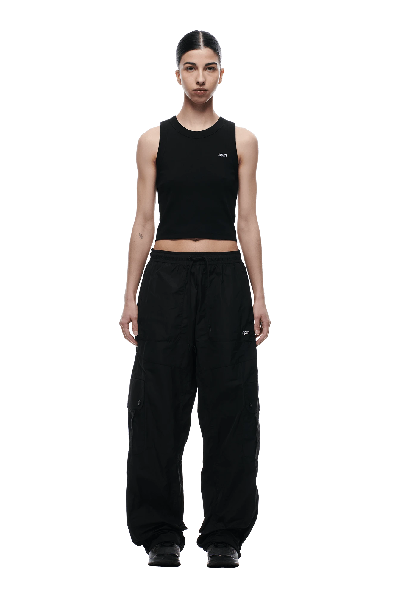 NYLON CARGO PANTS BLACK(Nylon Cargo Pants Black) 4 NYLON CARGO PANTS BLACK(Nylon Cargo Pants Black) - Image 4