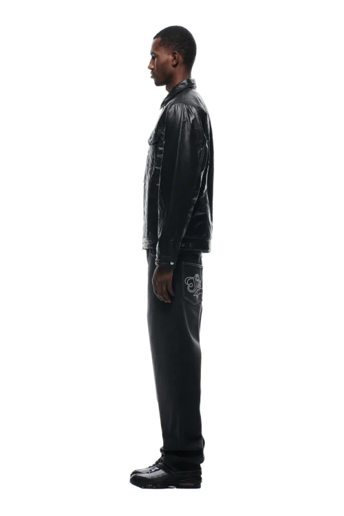 PADDED TRUCKER JACKET BLACK(Padded Trucker Jacket Black) -Simple Daily Wear Store 2005x1337 0066 240425 6PM ECOM LOOK 6 0464 min