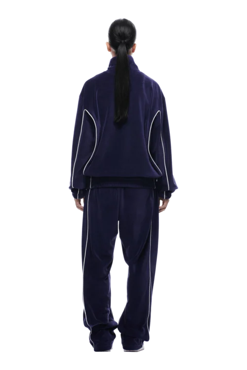 VELOURS TRACK JACKET ORBIT BLUE(Velours Track Jacket Orbit Blue) -Simple Daily Wear Store 2005x1337 0079 240425 6PM ECOM LOOK 4 0348 min