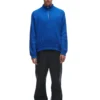 HALFZIP KNIT ROYAL BLUE(Halfzip Knit Troyer Royal Blue)