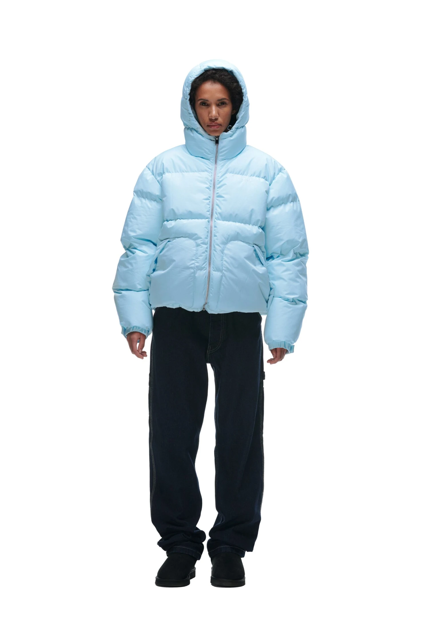 PUFFER JACKET ICE BLUE(Puffer Jacket Ice Blue) 4 PUFFER JACKET ICE BLUE(Puffer Jacket Ice Blue) - Image 4