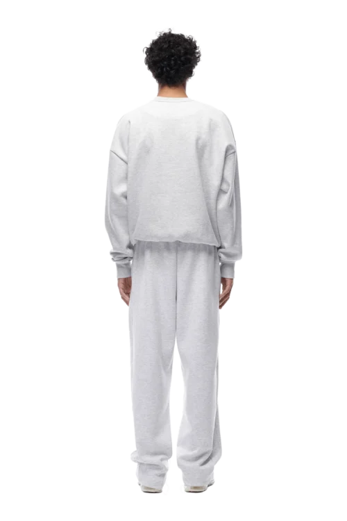 CREWNECK LIGHT GREY(23n04 1200 201 Crewn) -Simple Daily Wear Store 20231003 6PM NOS AW23 LOOK 01 188 min