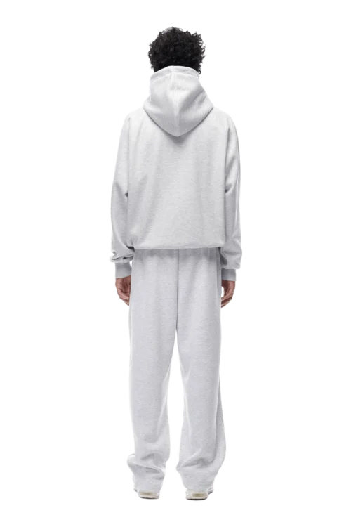 HOODIE LIGHT GREY(23n05 1100 201 Hlogo) -Simple Daily Wear Store 20231003 6PM NOS AW23 LOOK 03 205 min