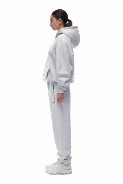 ZIP HOODIE LIGHT GREY(23n05 1110 201 Zhlog) -Simple Daily Wear Store 20231003 6PM NOS AW23 LOOK 30 897 min