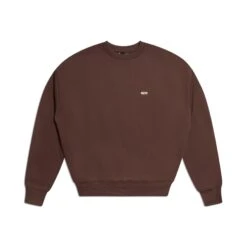 CREWNECK CHOCOLATE BROWN(23n04 1200 907 Crewn)