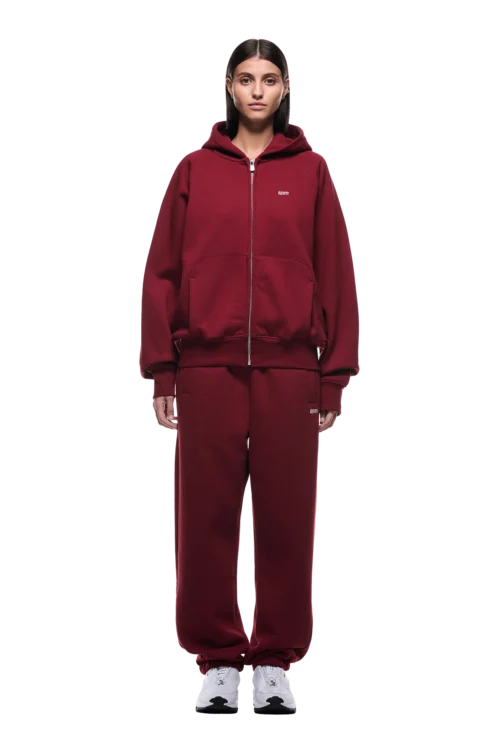 ZIP HOODIE WINE RED(Zip Hoodie Wine Red) -Simple Daily Wear Store 2500x1337 6pm 0074 241004 6PM Ecom Look 26 1504 min
