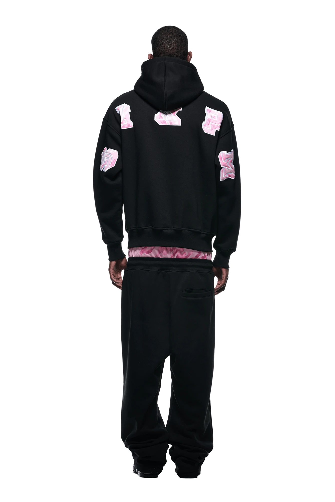 DOT CAMO LETTER HOODIE BLACK(Dot Camo Letter Hoodie Black) 2 DOT CAMO LETTER HOODIE BLACK(Dot Camo Letter Hoodie Black) - Image 2