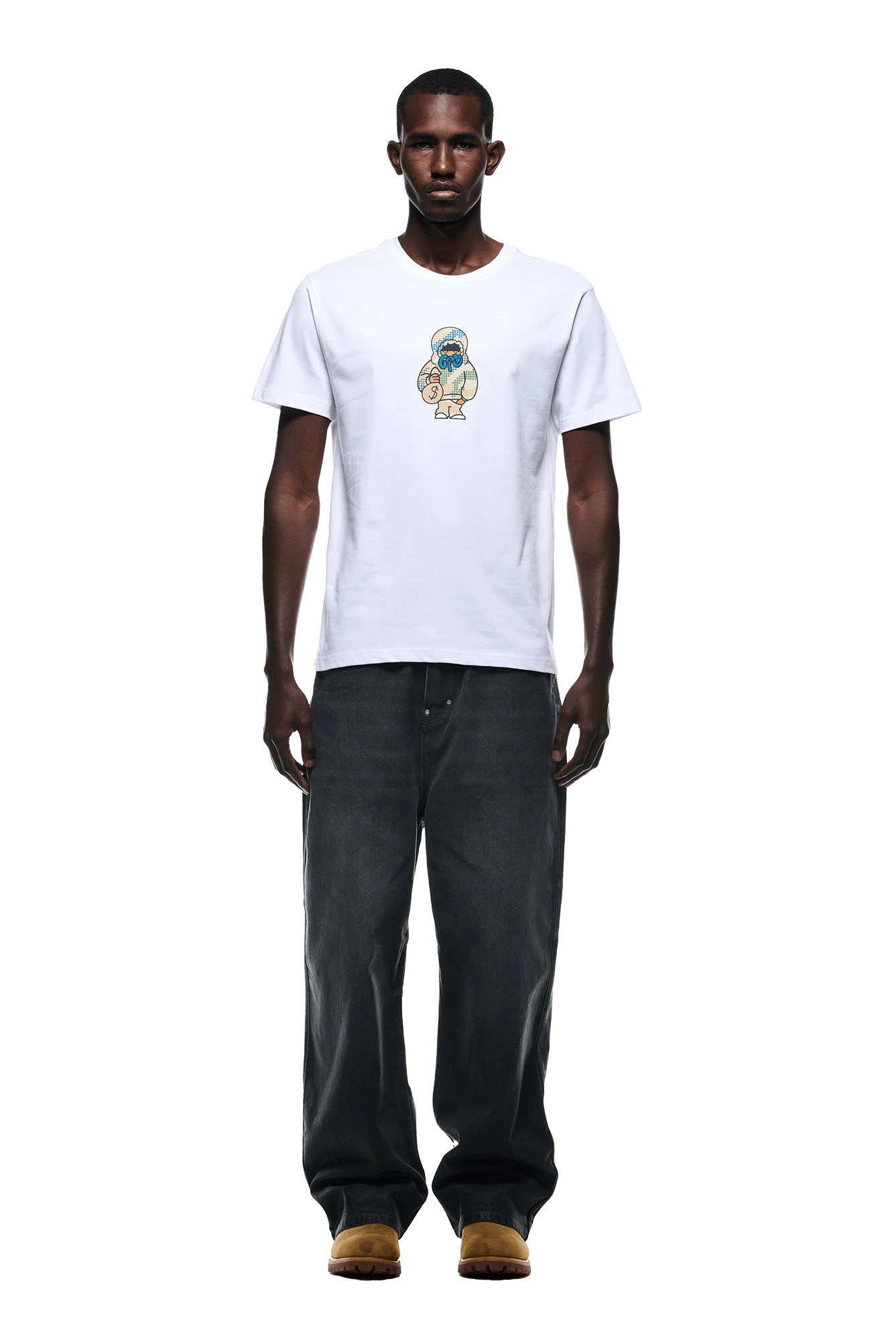 MONEY GUY TEE WHITE(Money Guy Tee White) 2 MONEY GUY TEE WHITE(Money Guy Tee White) - Image 2