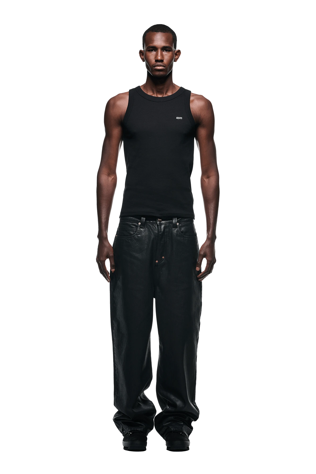 WAX COATED DENIM BLACK(Wax Coated Denim Black) 2 WAX COATED DENIM BLACK(Wax Coated Denim Black) - Image 2