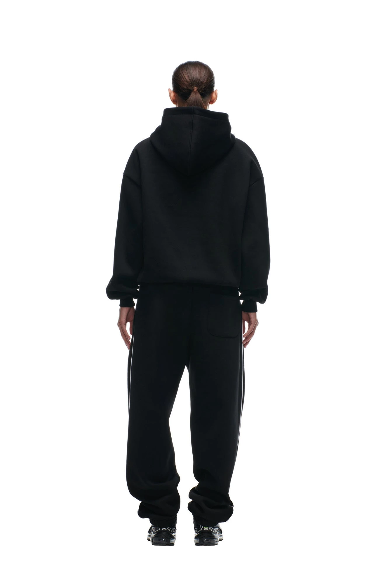 SHIELD LOGO HOODIE BLACK(Shield Logo Hoodie Black) 6 SHIELD LOGO HOODIE BLACK(Shield Logo Hoodie Black) - Image 6