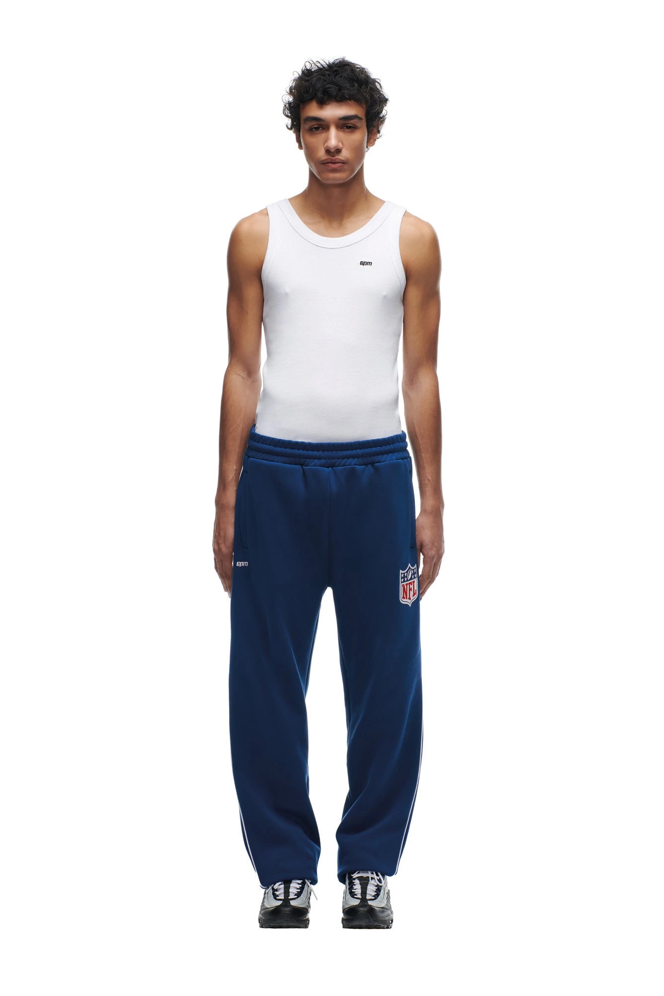 SHIELD LOGO JOGGER BLUE(Shield Logo Jogger Blue) 1 SHIELD LOGO JOGGER BLUE(Shield Logo Jogger Blue)