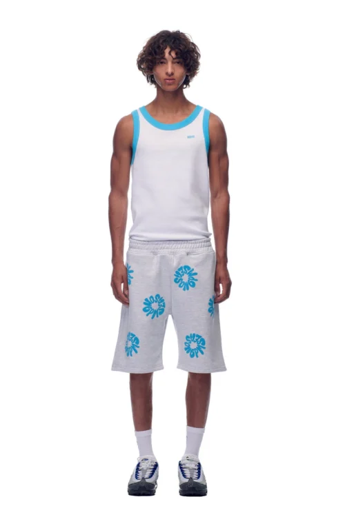 FLOWER SHORTS GREY(Shorts Aop Grey)