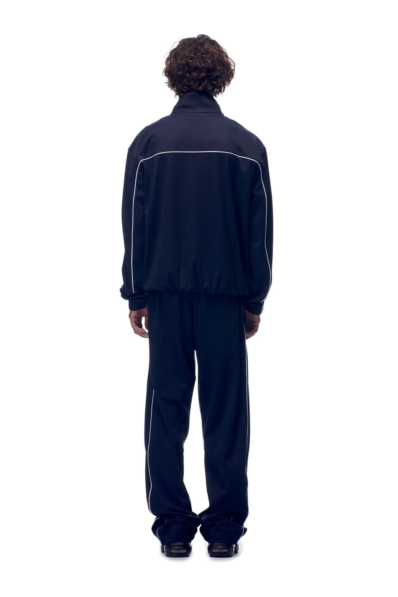 TENNIS TRAINER JACKET BLUE(Jersey Trainer Jacket Blue) 3 TENNIS TRAINER JACKET BLUE(Jersey Trainer Jacket Blue) - Image 3