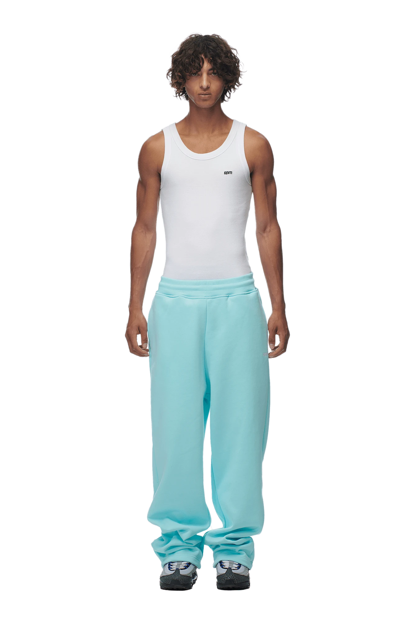 OPEN LEG JOGGER TURQUOISE(Open Leg Jogger Turquoise) 2 OPEN LEG JOGGER TURQUOISE(Open Leg Jogger Turquoise) - Image 2