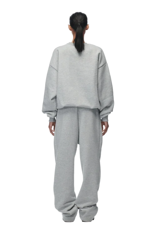 CREWNECK GREY MELANGE(Crewneck Grey Melange) -Simple Daily Wear Store 2673x4009px 0153 6PM ECOM Look 36 0636 min