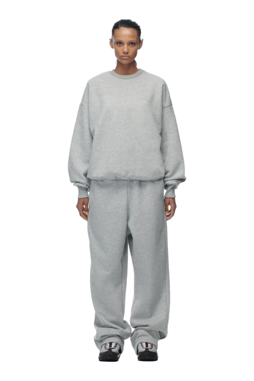 CREWNECK GREY MELANGE(Crewneck Grey Melange) -Simple Daily Wear Store 2673x4009px 0155 6PM ECOM Look 36 0627 min